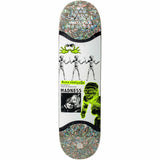 Madness 8.38" Delusion Super Sap R7 Slick Perelson White Vit Skateboard Undersida
