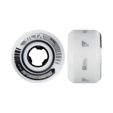 Ricta 53mm 99A Wide Speed Rings White Skateboardhjul Skateboarddäck