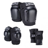 187 Killer Pads Adult Six Pack Set Black Knäskydd Armbågsskydd Handledsskydd Svart