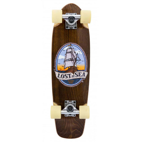 D Street Cruiser Lost At Sea Multi Cruiser Skateboard Komplett