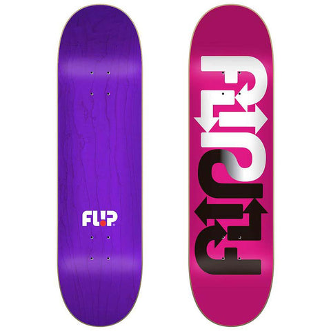 Flip 8.0" Tum Directions Pink Skateboard Rosa