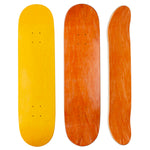 Blank Pro Deck Skateboard - Yellow