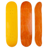 Blank Pro Deck Skateboard - Yellow
