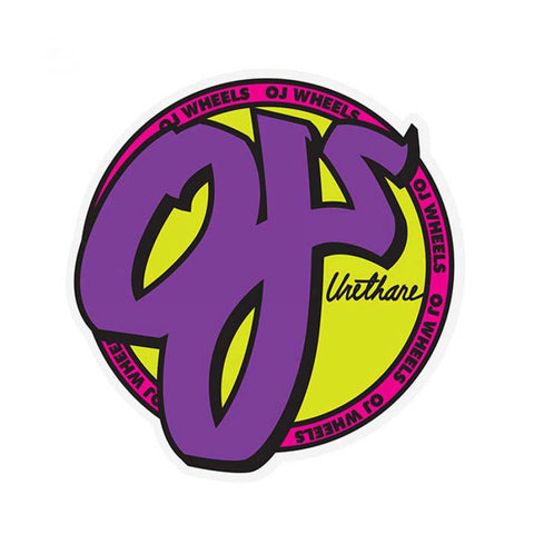 OJ Wheels Klistermärke Sketchbook Mylar Sticker Stickers