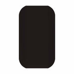 Ricta 53mm 99A Wireframe Sparx Black Skateboardhjul Svarta Undersida