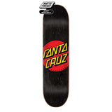 Santa Cruz 8.25" Logo Deck Classic Dot Skateboard