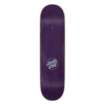 Santa Cruz 8.125" Delta Dot 7 Ply Birch Multi Skateboard Ovansida