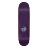 Santa Cruz 8.125" Delta Dot 7 Ply Birch Multi Skateboard Ovansida