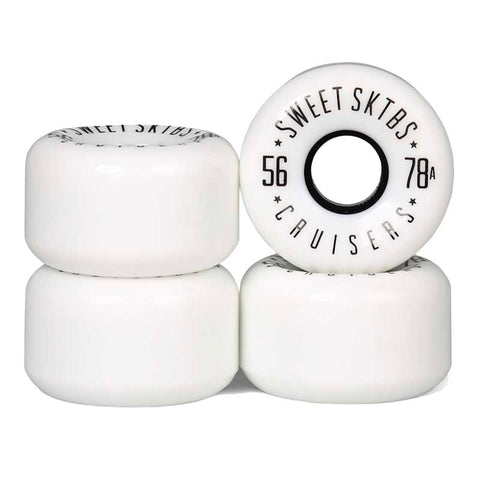 Sweet Sktbs 56mm 78A Cruiser Skateboard Hjul Skateboardhjul