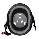 Triple Eight Skateboard Hjälm Skateboardhjälm Certified Sweatsaver Svart Inuti