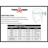 Triple Eight Skateboard Hjälm Certified Sweatsaver Svart
