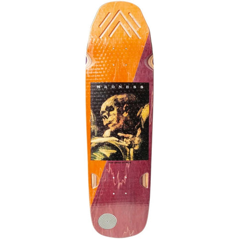 Madness Skateboard 9.0" Wrath R7 Multi Orange Red Röd