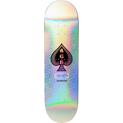Madness Skateboard 8.75" Card Super Sap R7 Ace Glitter