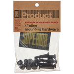 Superior Allen Hardware Skruvar Muttrar Insexnyckel 1 Tum Skateboard