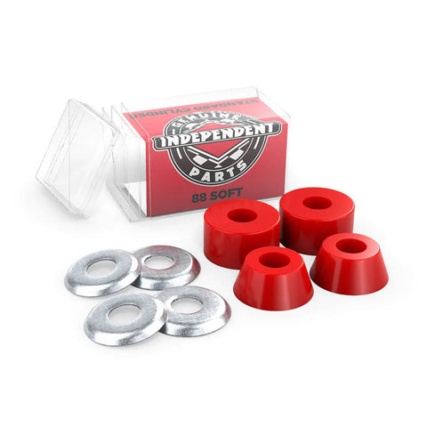 Indy Genuine Parts Standard Cylinder (88A) Cushions Soft Red Independent