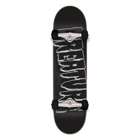 Creature 8.25 Tum Inch Logo Outline Metallic Large Komplett Skateboard Undersida
