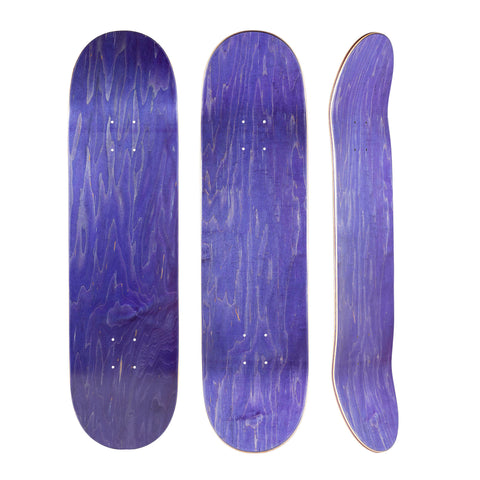 Skateboard Deck Bräda Purple Lila 7 Lager Lönn skateboarding.se