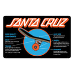 Santa Cruz skateboards Deck Trucks Wheels Bearings