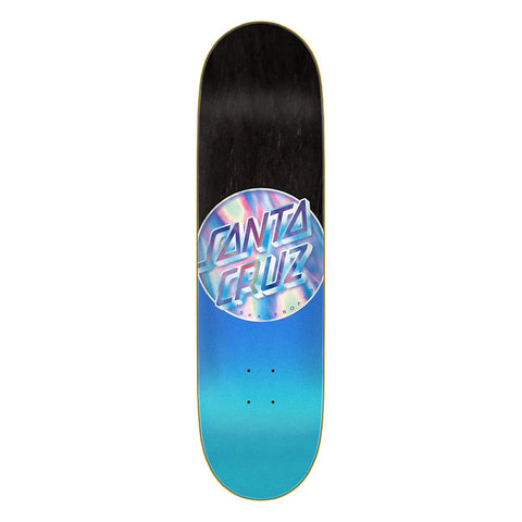 Skateboard Santa Cruz 8.5" Iridescent Dot Blue Blå Black Svart