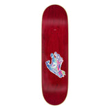Skateboard Santa Cruz 8.5" Iridescent Dot Red Röd
