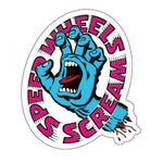 Santa Cruz Klistermärke Stickers Screaming Hand