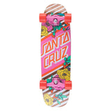 Santa Cruz 8.4" Floral Stripe Street Skate Cruzer Cruiser Undersida