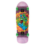 Santa Cruz Skateboard 9.7 Tum Inch Toxic Hand 80's Cruiser Undersida