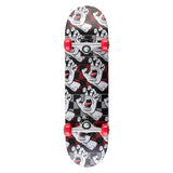 Santa Cruz 7.5 Tum Inch Sequence Hand Micro Komplett Skateboard Undersida