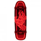 Santa Cruz Skateboard 9.5 Tum Inch Decoder Hand Street Skate Cruiser