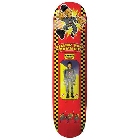Thank You Skateboard 8.12" Daewon Song Dummies Deck