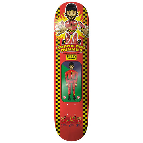 Thank You Skateboard Torey Pudwill Dummies Deck Signerad