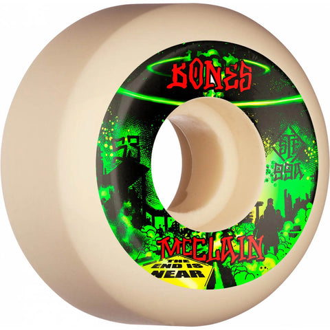 Bones Wheels Skateboard 53mm 99A V5 STF McClain Apocalypse