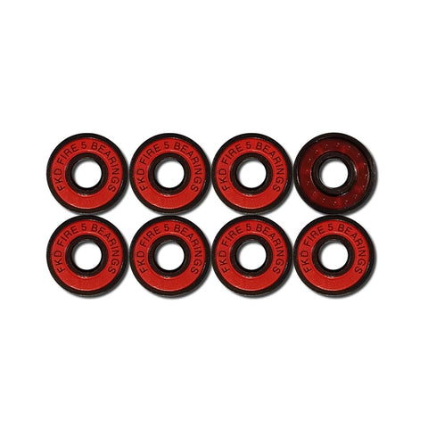 Bearings Kullager FKD Fire 5 Abec 5 Red Röd